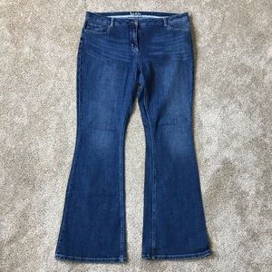 Boden Women's Dark Blue Boot Cut Jeans